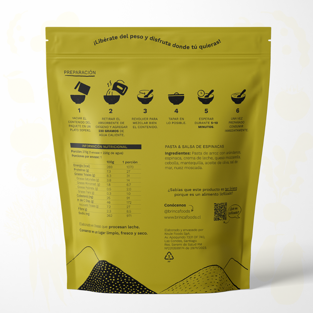 Brinca al Plato | Pasta & Salsa de Espinacas