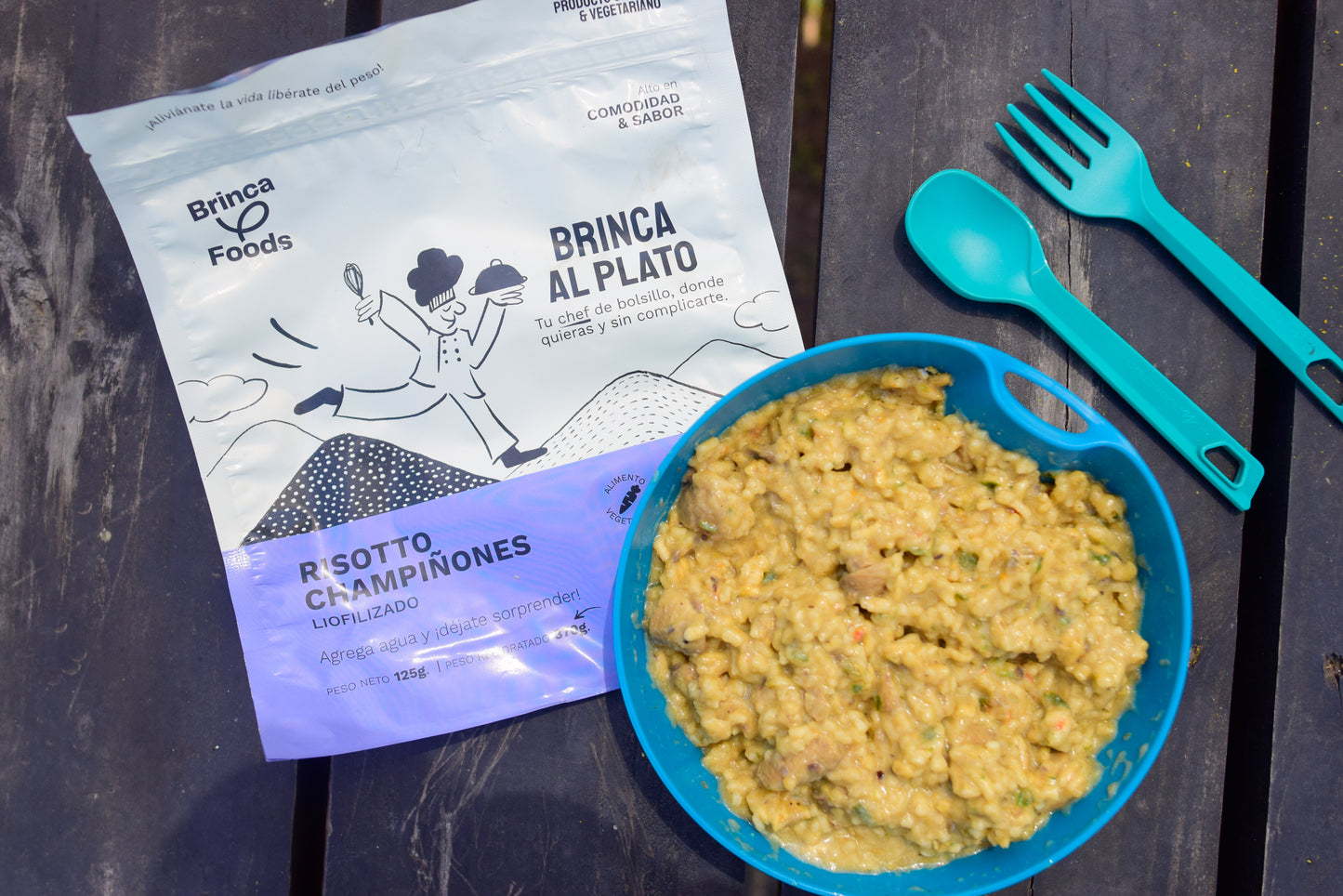 Brinca al Plato | Risotto de Champiñones