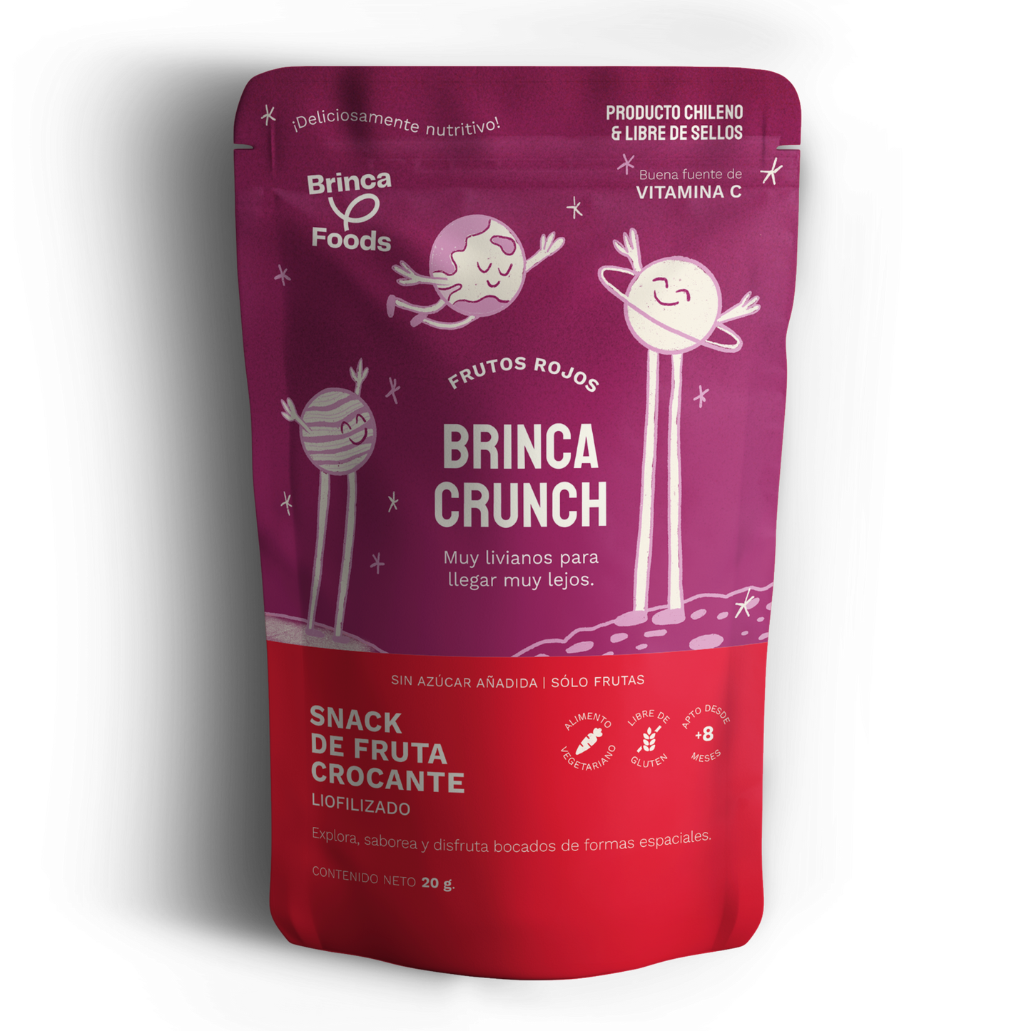 Brinca Crunch | Frutos Rojos