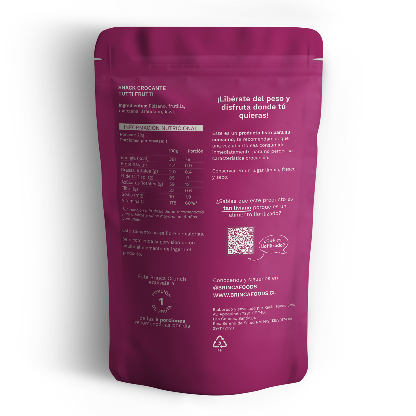 Brinca Crunch | Tutti Frutti