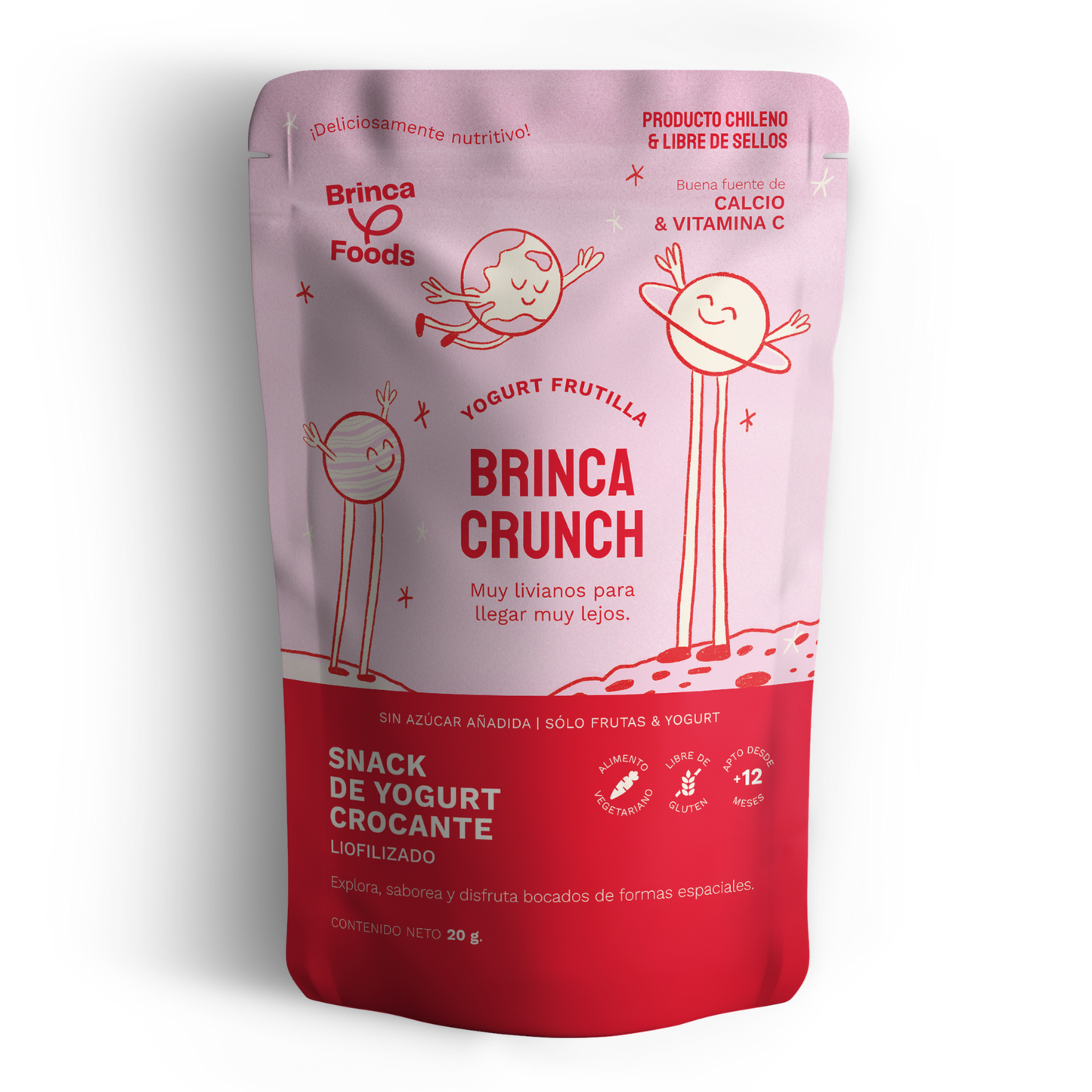 Brinca Crunch | Yogurt Frutilla