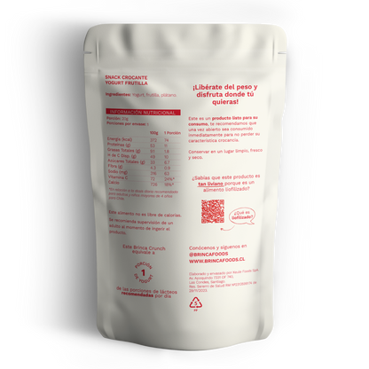 Brinca Crunch | Yogurt Frutilla