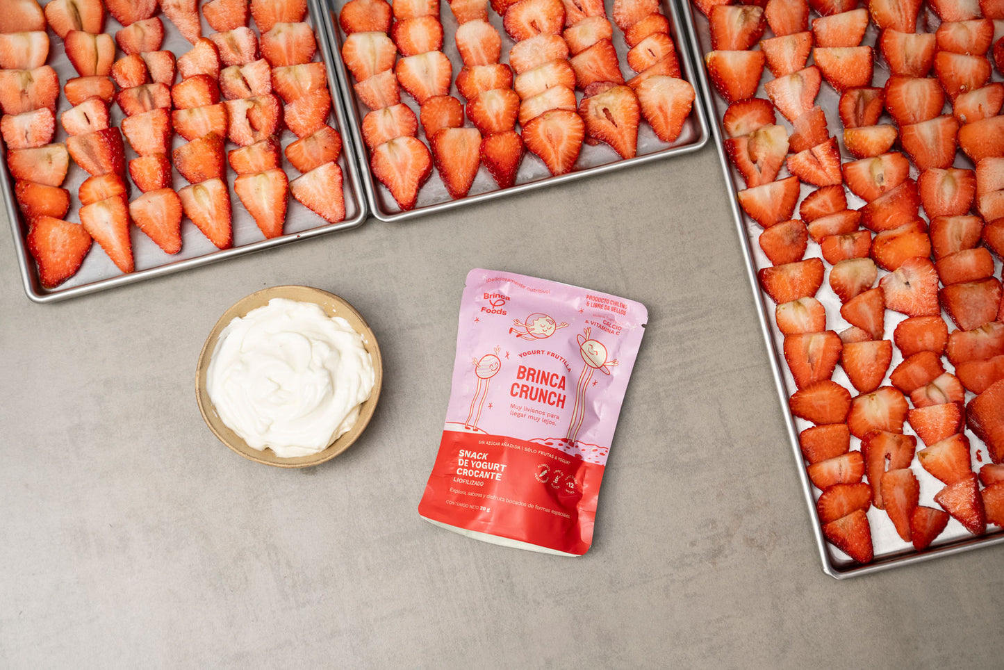 Brinca Crunch | Yogurt Frutilla