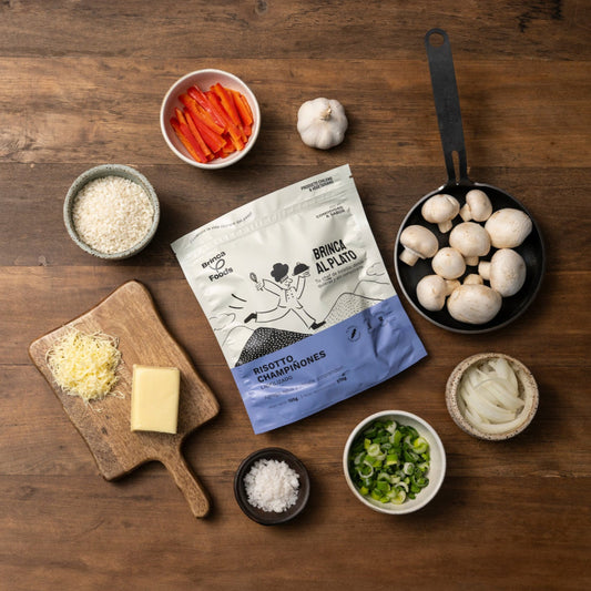 Brinca al Plato | Risotto de Champiñones