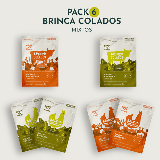 Pack 6 | Brinca Colados | Mixto