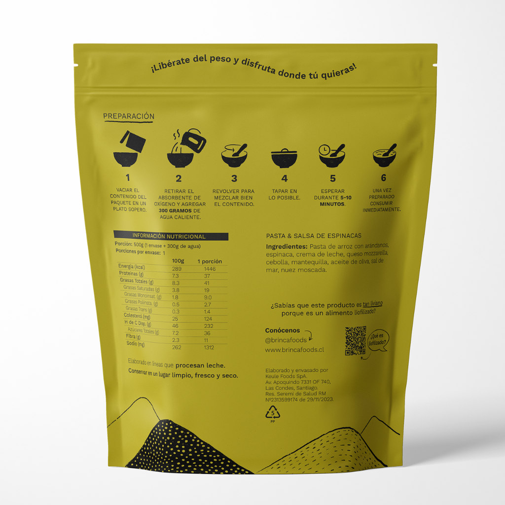 Brinca al Plato | Pasta & Salsa de Espinacas