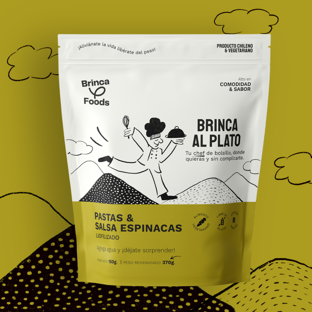 Brinca al Plato | Pasta & Salsa de Espinacas