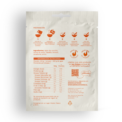 Brinca Colados | Pollo Zanahoria