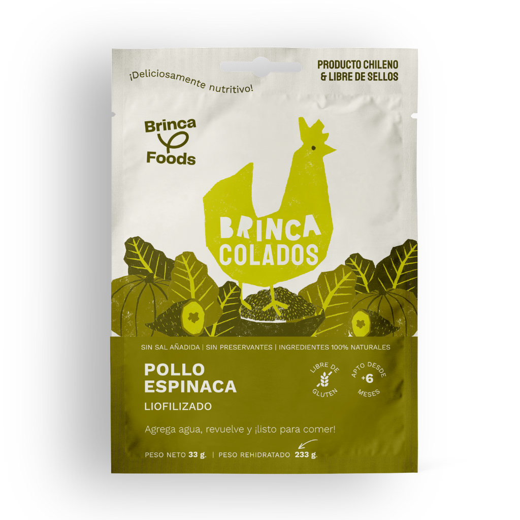 Brinca Colados | Pollo Espinaca