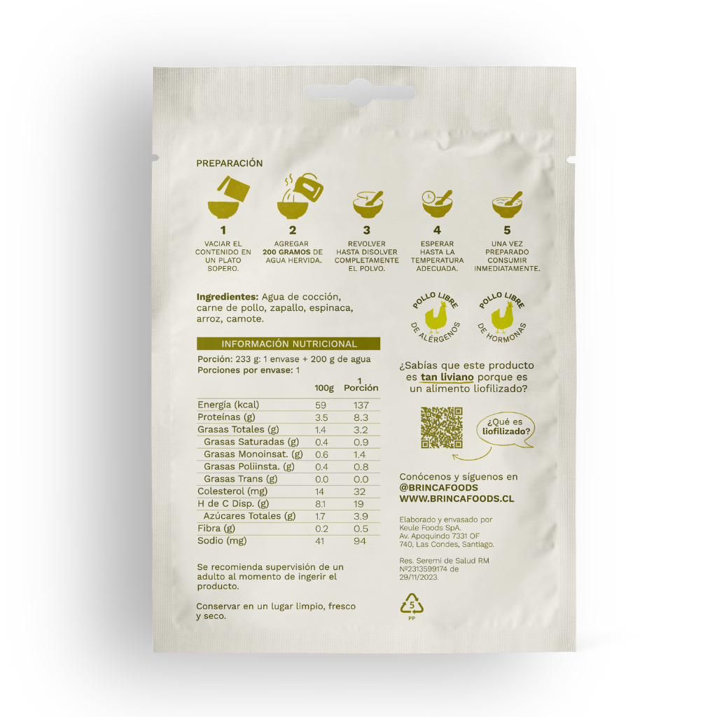 Brinca Colados | Pollo Espinaca