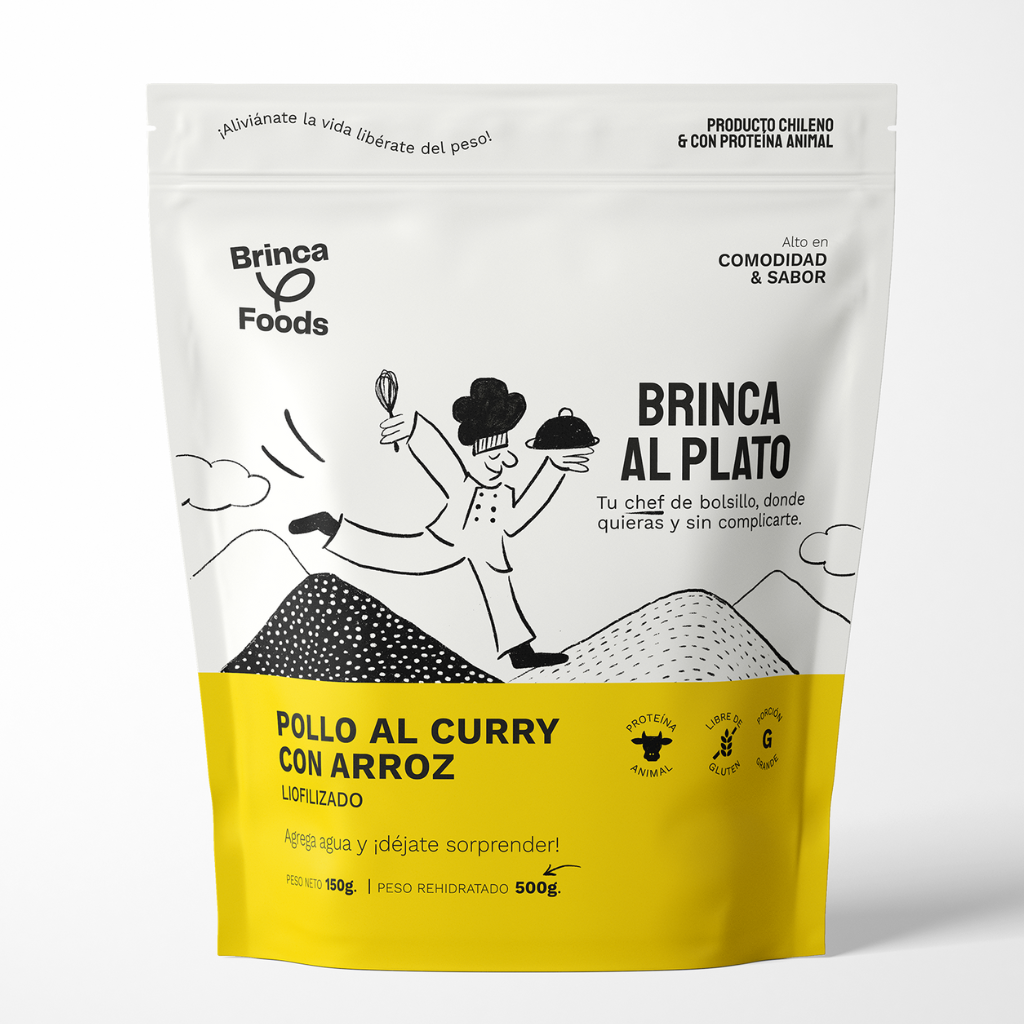 Brinca al Plato | Pollo al Curry con Arroz