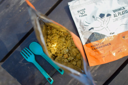 Brinca al Plato | Risotto de Camarones