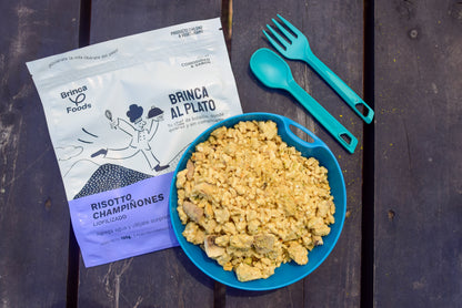Brinca al Plato | Risotto de Champiñones