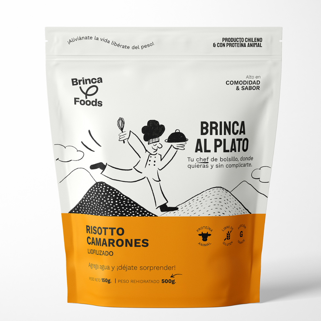 Brinca al Plato | Risotto de Camarones