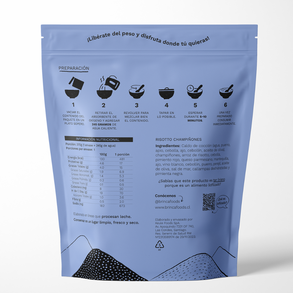 Brinca al Plato | Risotto de Champiñones