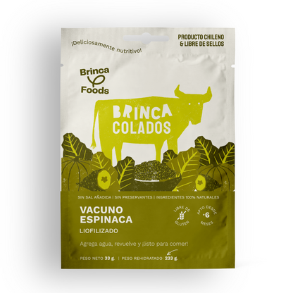 Brinca Colados | Vacuno Espinaca