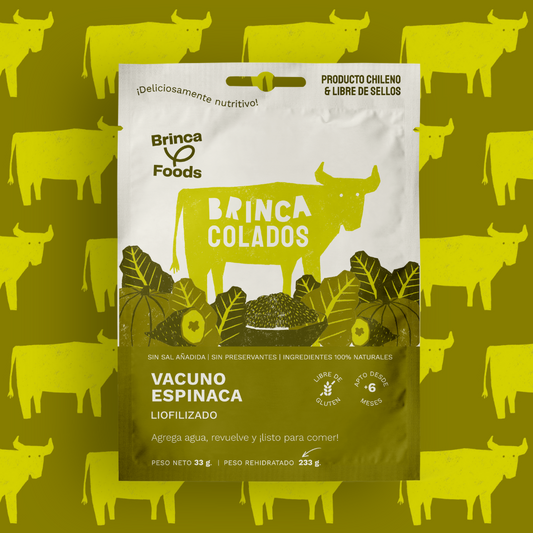 Brinca Colados | Vacuno Espinaca