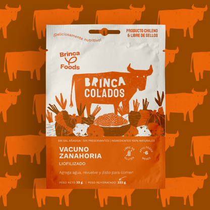 Brinca Colados | Vacuno Zanahoria