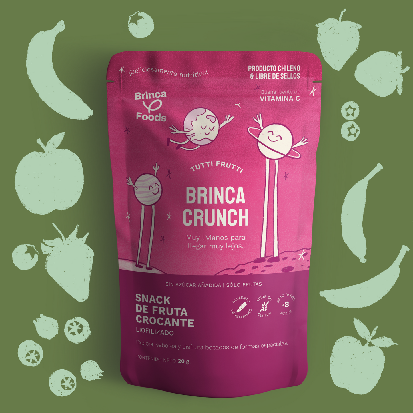 Brinca Crunch | Tutti Frutti